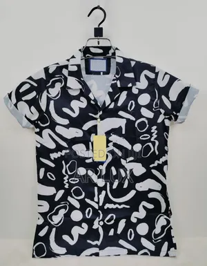 Photo - Luxury Dropped Shoulder Spandex Shirt for Men