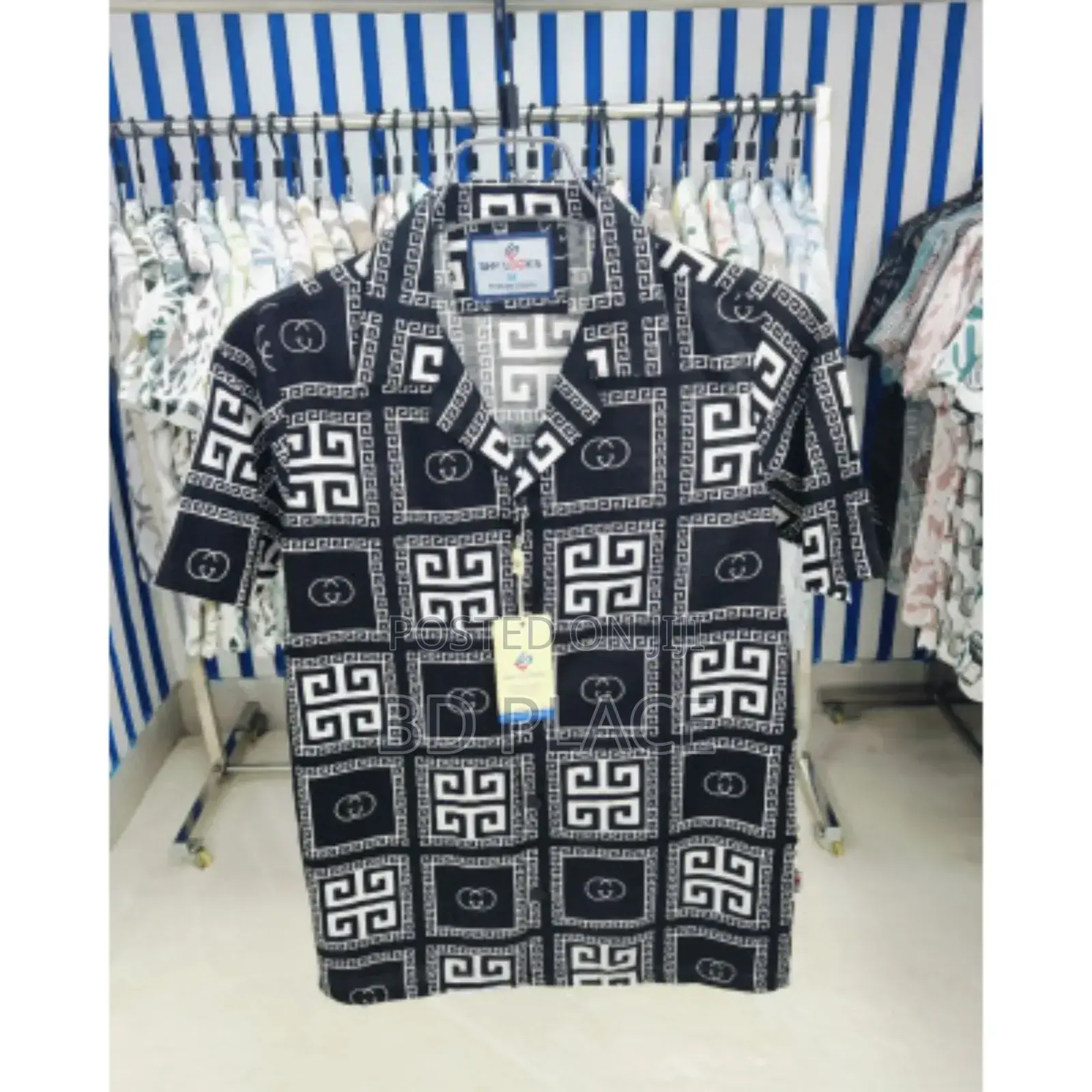 Pure Cotton Half Sleeve Print Shirt for Men's