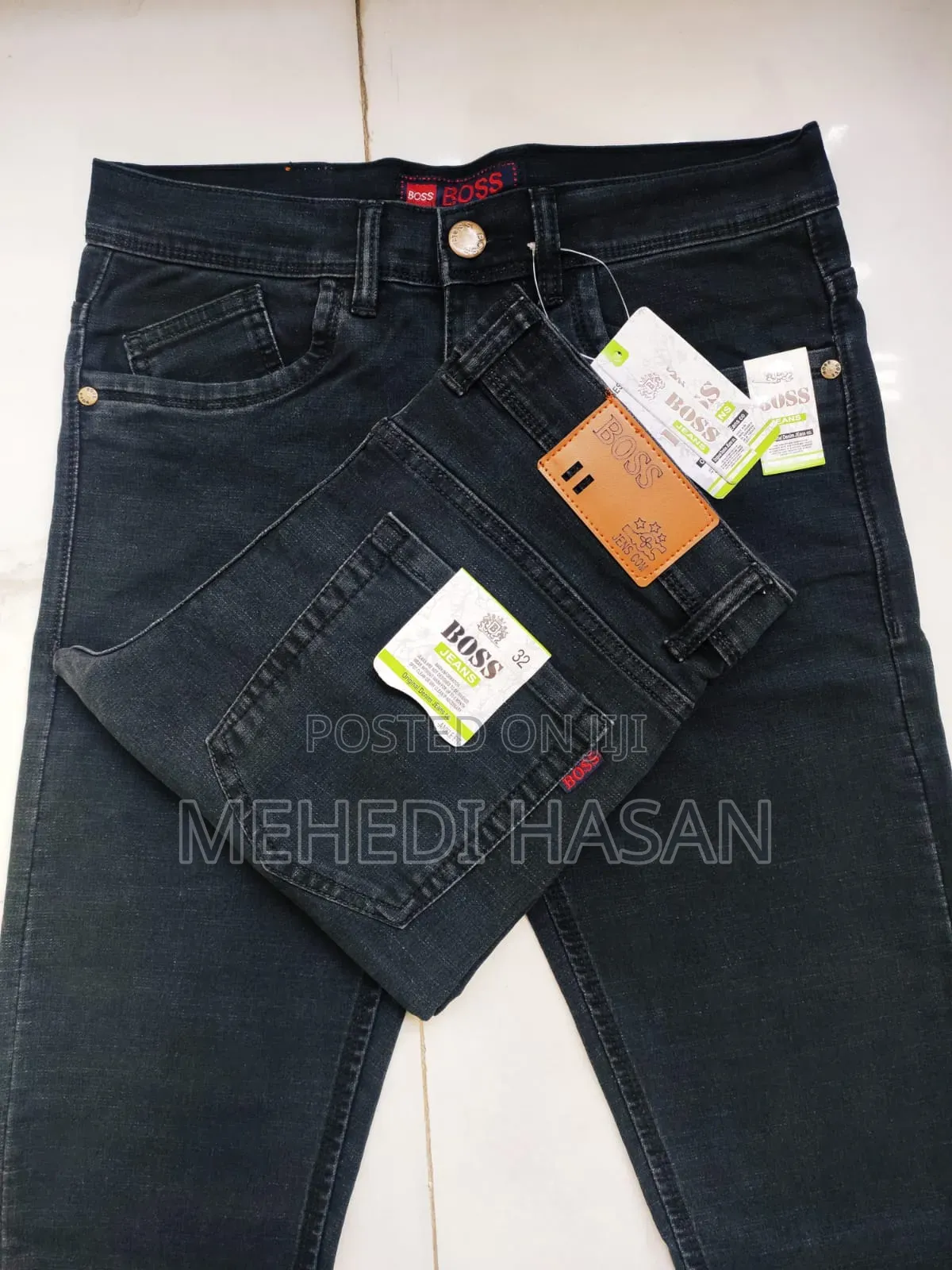 Semi Narrow Slim Fit Denim Pant