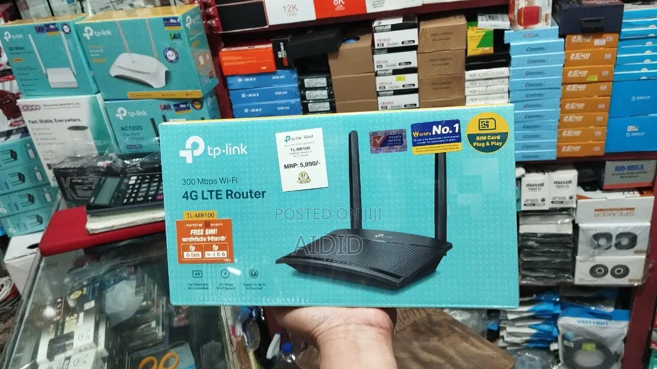 Tp-Link Tl-Mr100 Ethernet 300 MBPS Router(1year Warrenty)