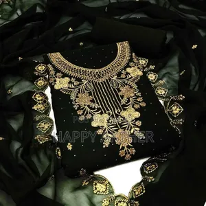 Photo -  Georgette Embroidery Four Piece 