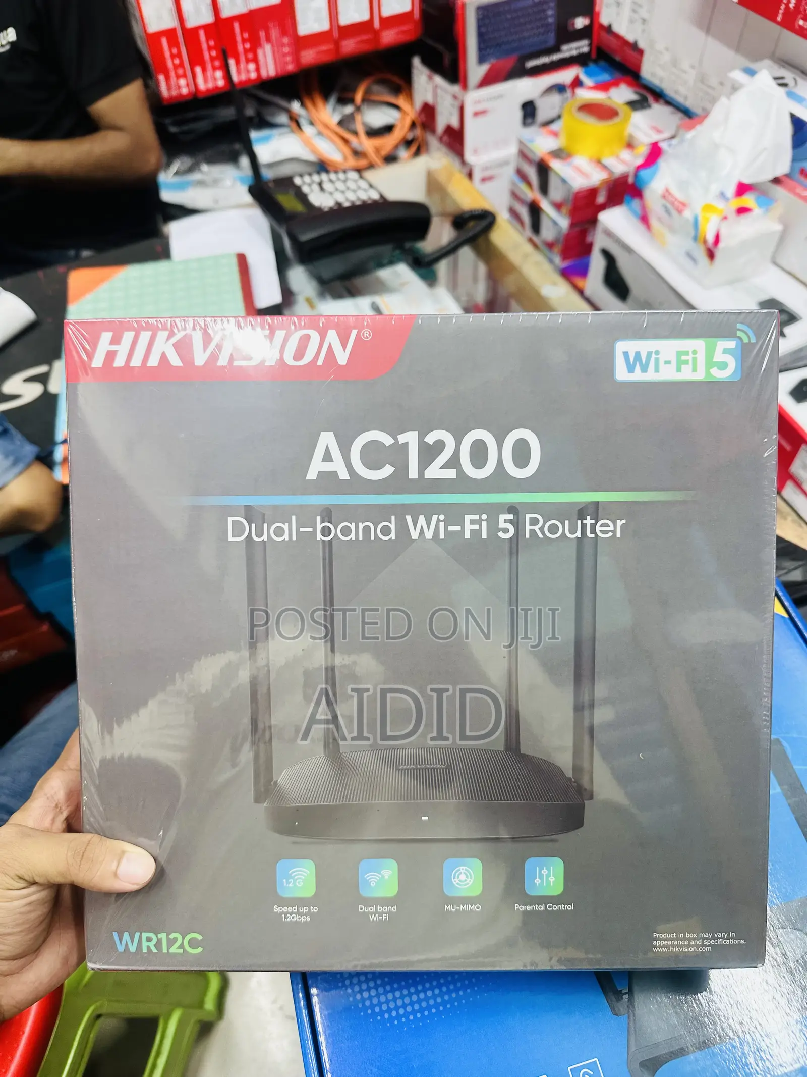 Hikvision Wr12c 5g Router (1year Warrenty)