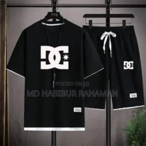 Half Pent T-Shirt Combo Set Color : Same as Pictu