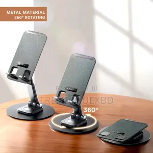Photo - 360° Adjustable Aluminum Folding Phone Stand |