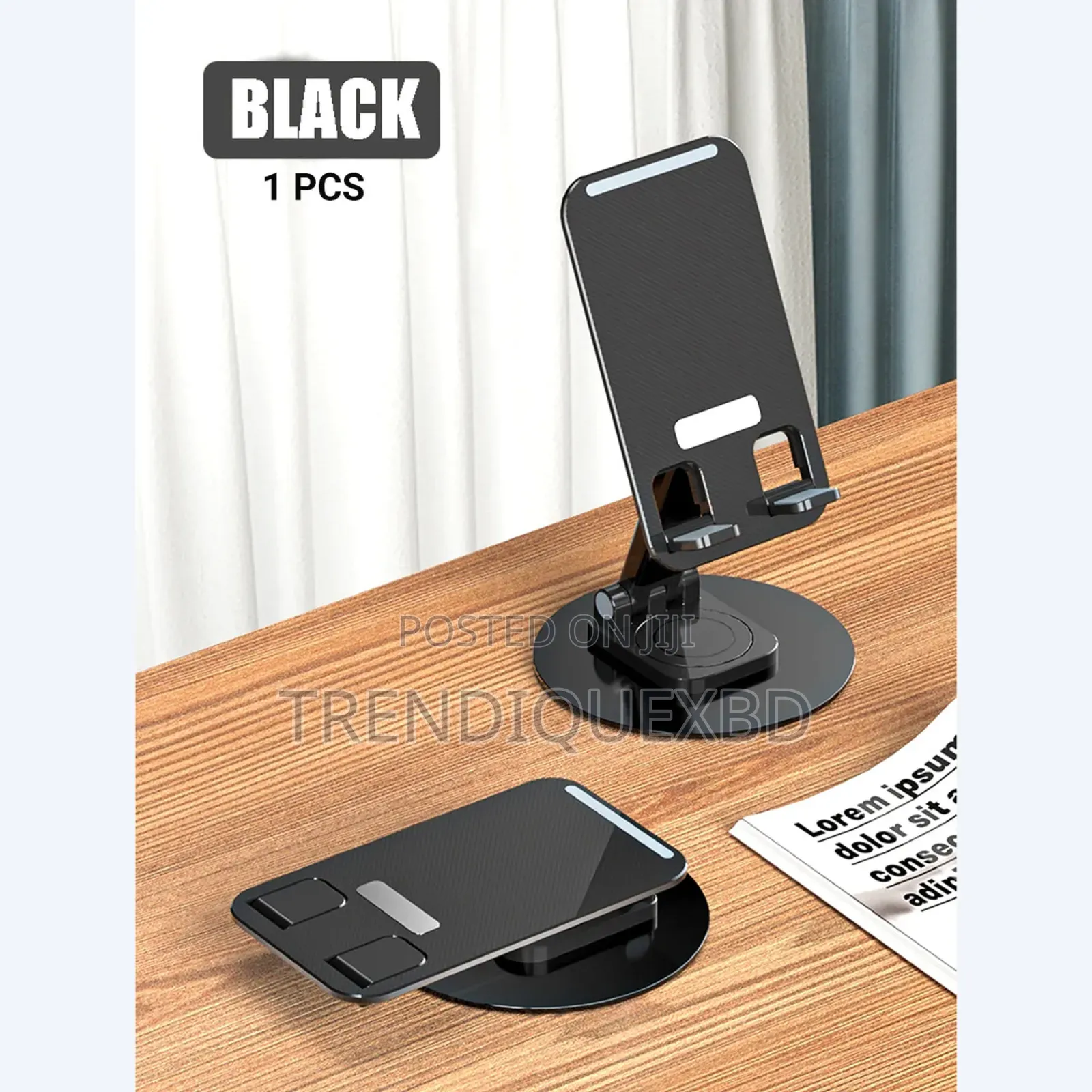 360° Adjustable Aluminum Folding Phone Stand |