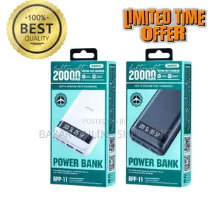 Photo - Remax RPP-11 Real Fast Charging 20000mah Power Bank
