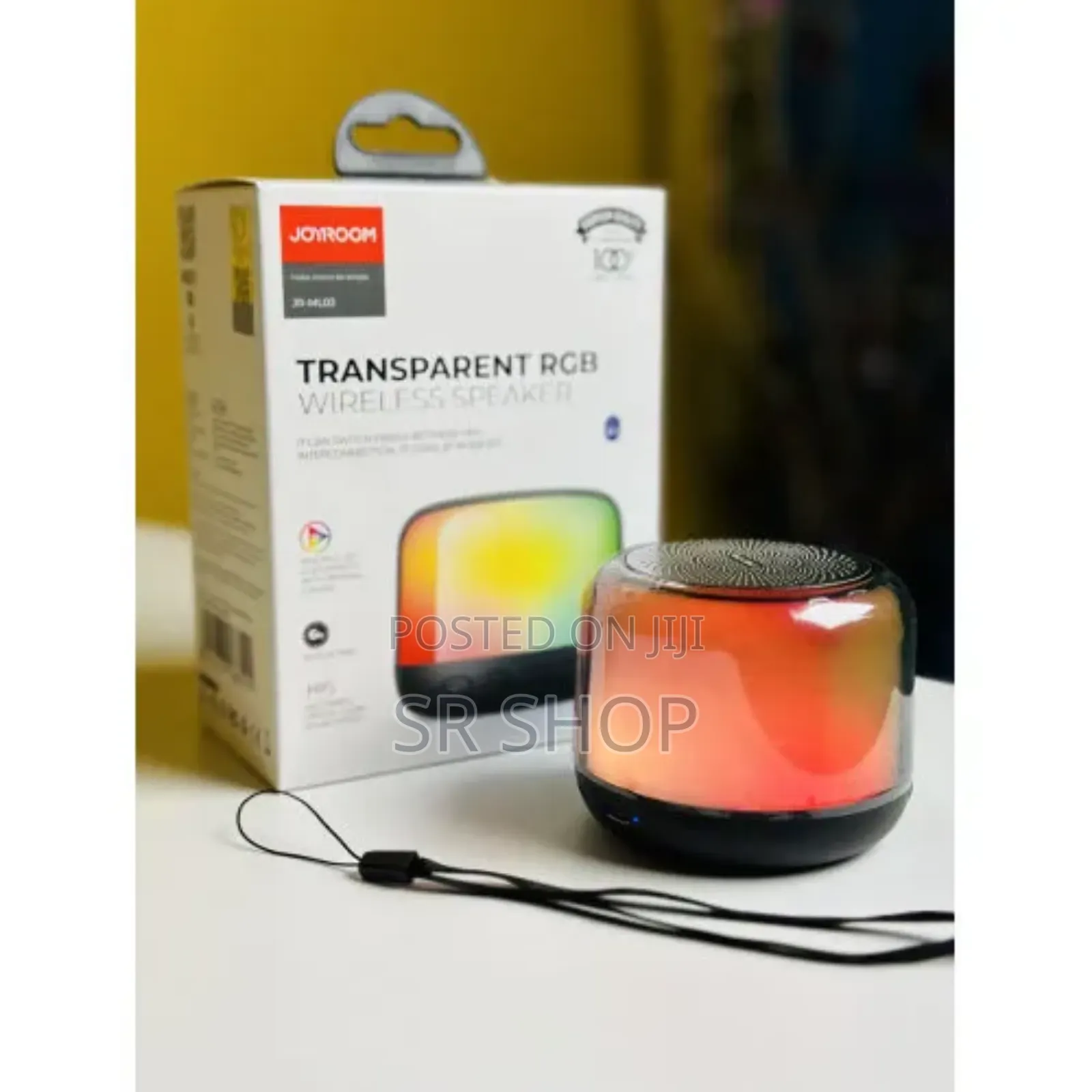 Joyroom Jr-Ml03 Transparent Speakers RGB Light - 100%Orginal