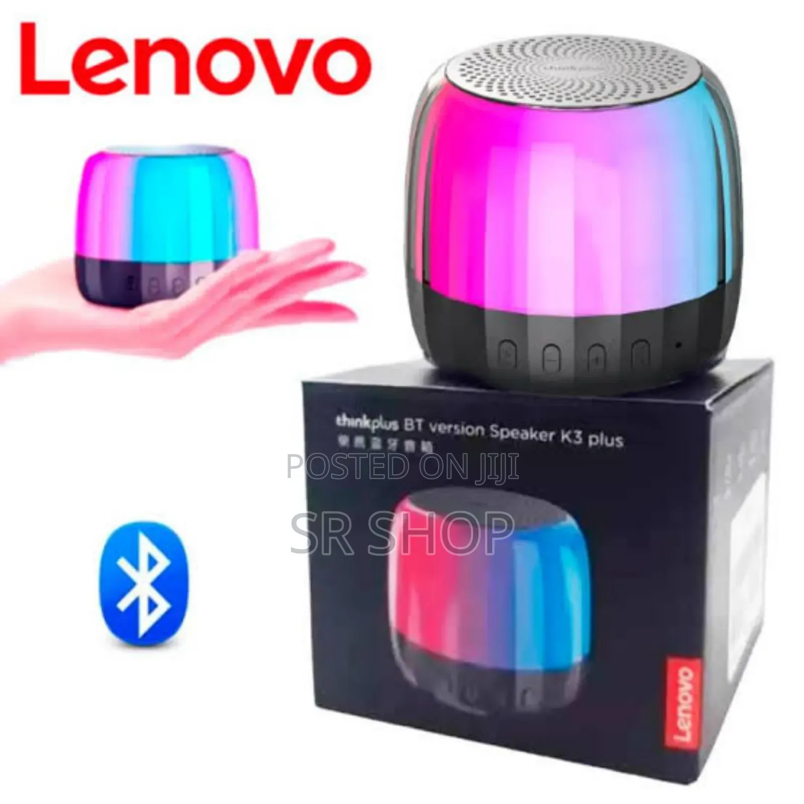 Lenovo Thinkplus Plus RGB Portable Bluetooth Speaker