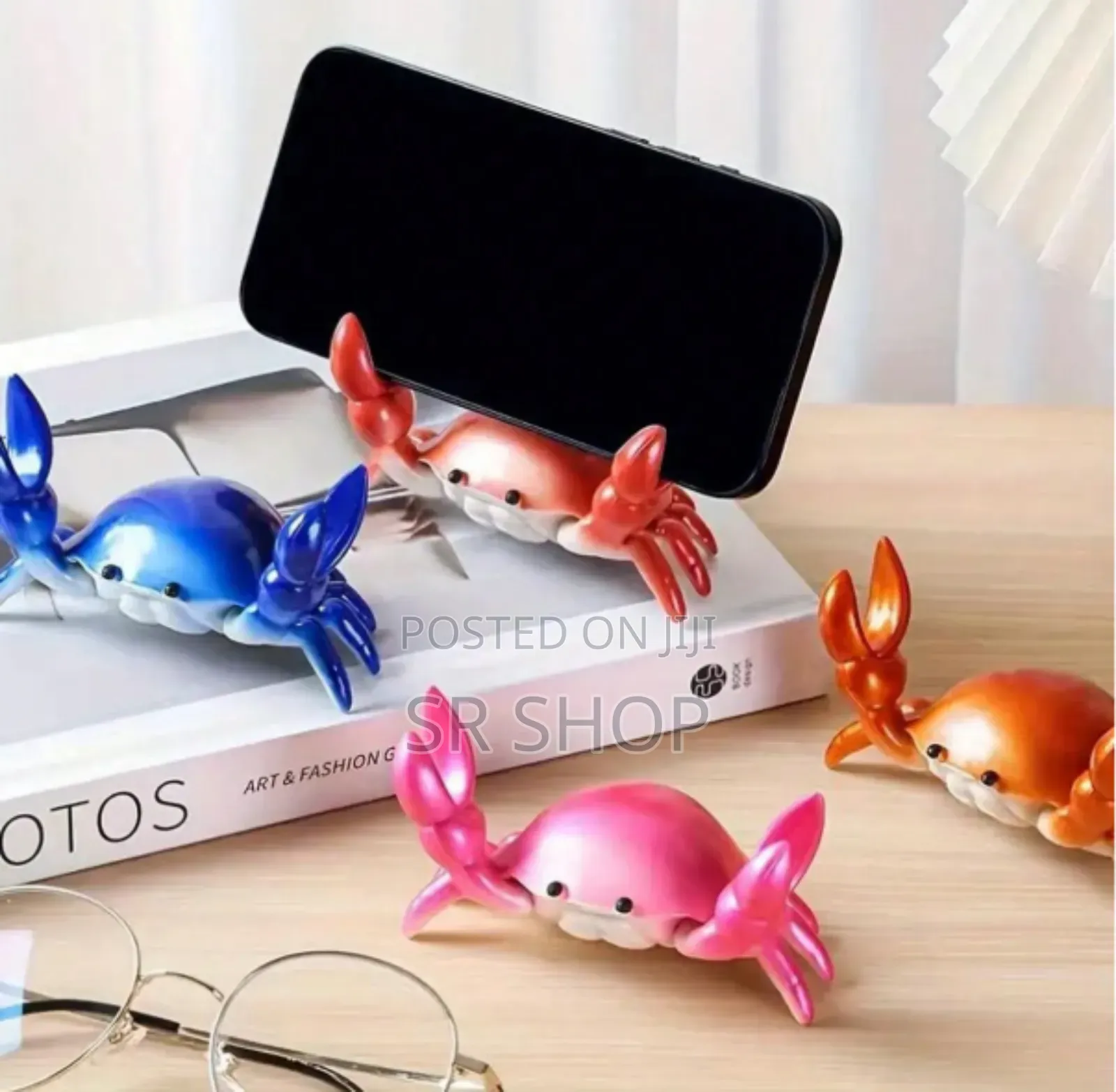 Crab Wireless Bluetooth Speaker With Mobile Phone Holder