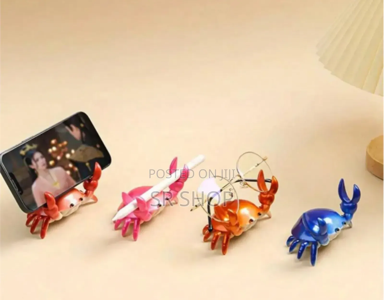 Crab Wireless Bluetooth Speaker With Mobile Phone Holder