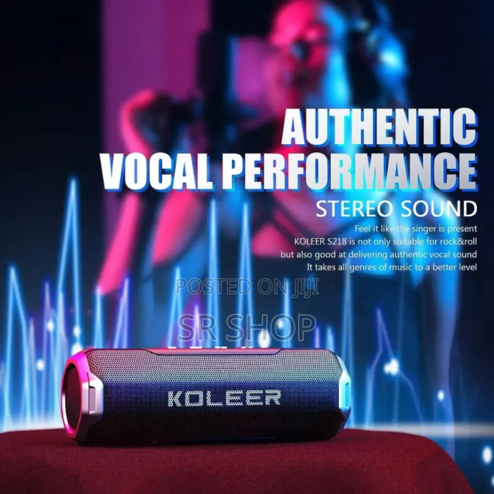 Koleer S218 Bluetooth Speaker With Fm Radio