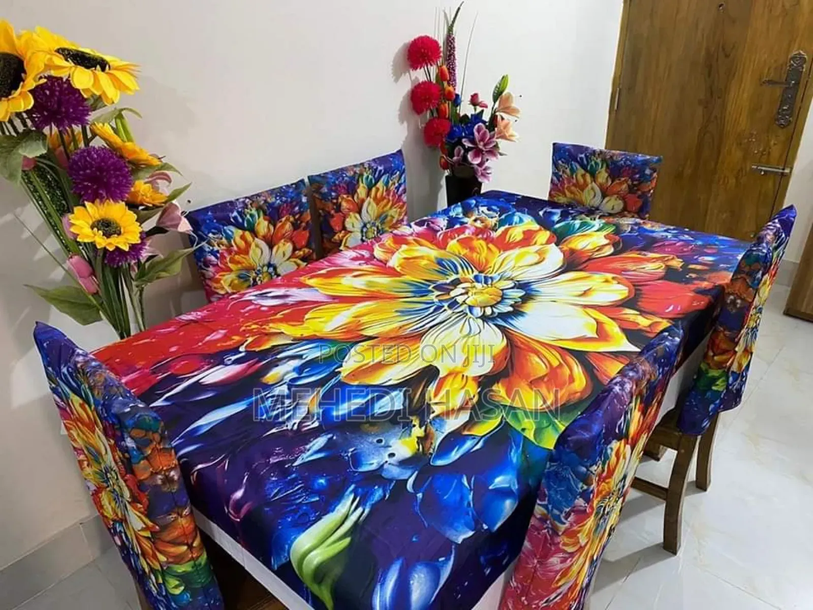 Original 3d Printed Dining Chair Table Cover