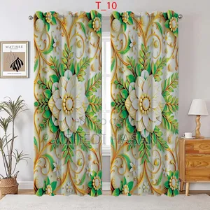 Photo - 3d Print Premium Curtains (2 Piece)