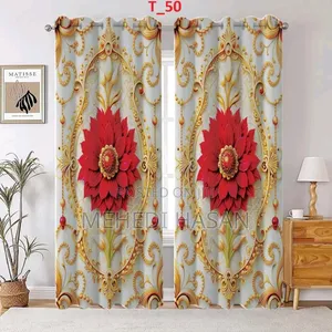 3d Print Premium Curtains (2 Piece)