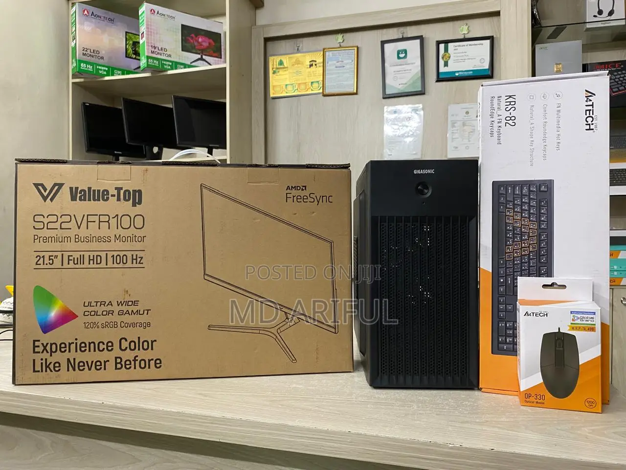 New Desktop Computer 16GB Intel Core I5 SSD 256GB