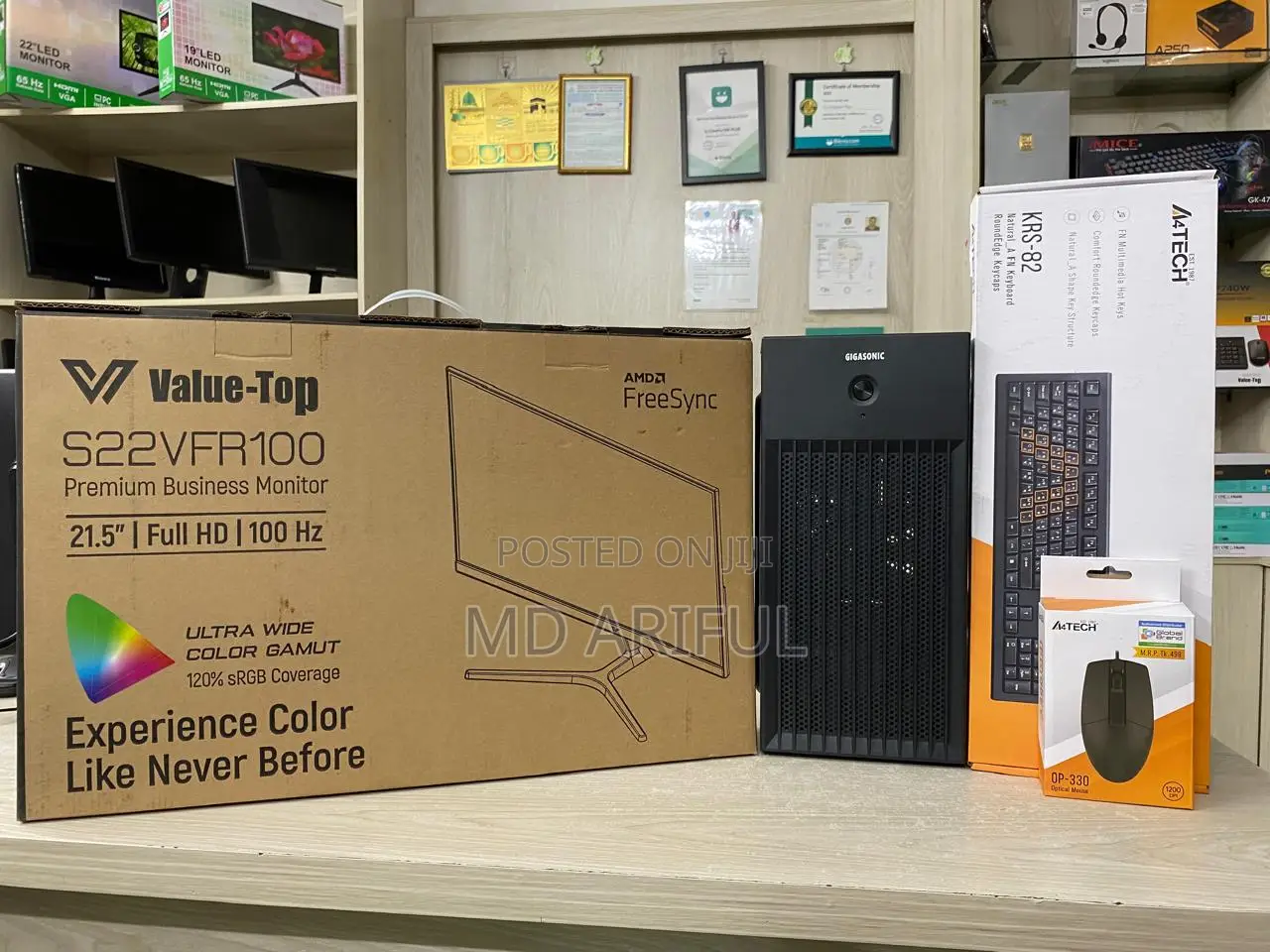 New Desktop Computer 16GB Intel Core I5 SSD 256GB