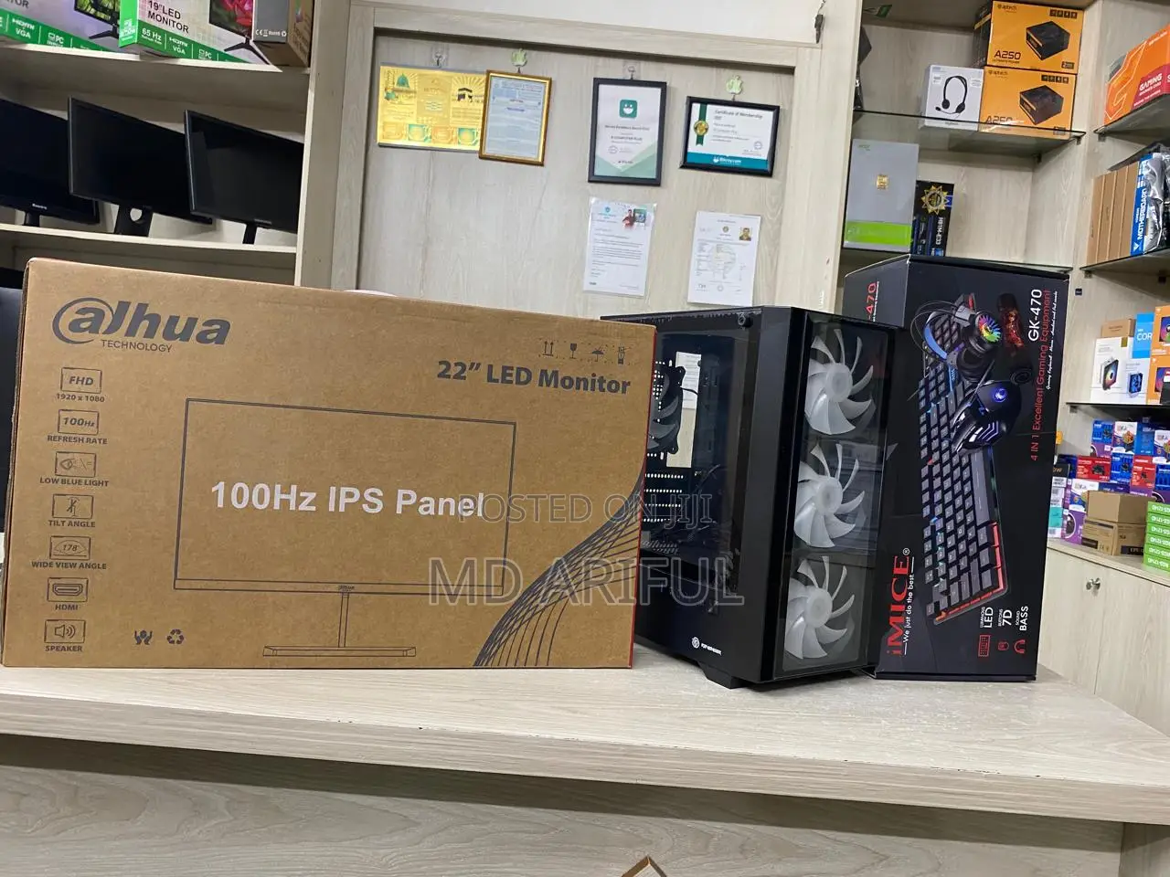 New Desktop Computer 8GB Intel Core I5 SSD 256GB