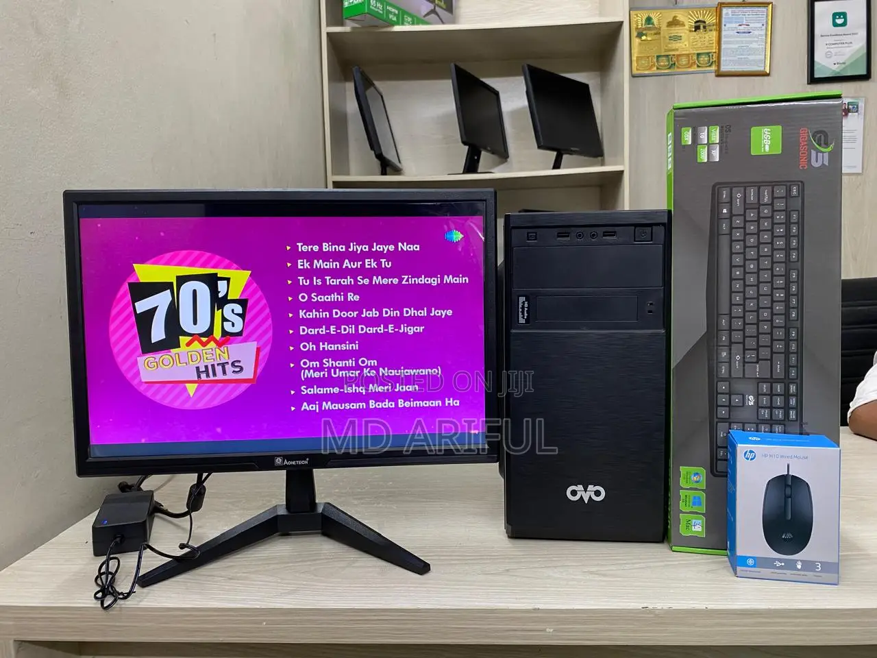 Desktop Computer 8GB Intel Core I5 SSD 128GB