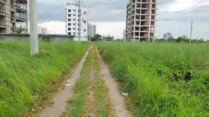 5 Katha Corner Plot Sales M Block Bashundhara