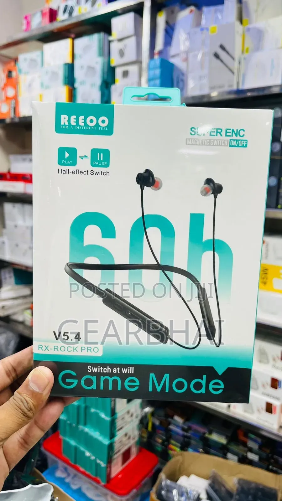Gaming Neckband Reeoo Rx - Rock Pro