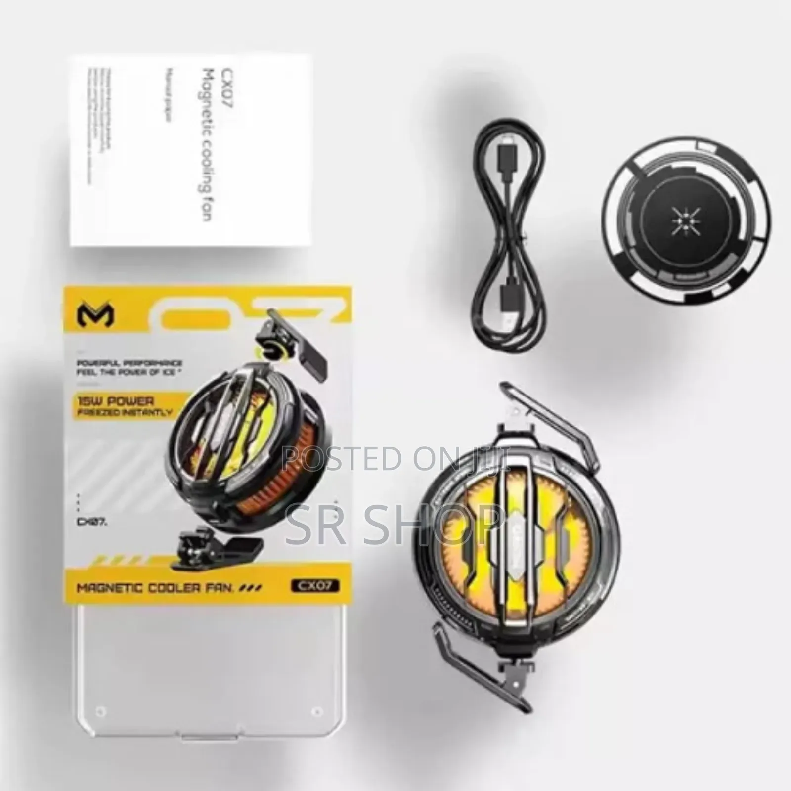 Memo Cx07 15w Magnetic Mobile Phone Cooler Free Fire Lovers