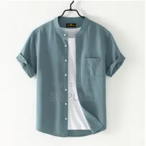 Photo - Fashionable Casual Half-Sleeve Shirt for Men