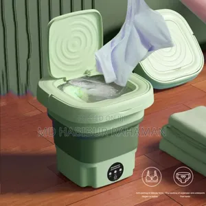 Photo - Foldable Mini Washing Machine