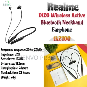 Photo - Realme Dizo Wireless Active Bluetooth Neckband Earphone