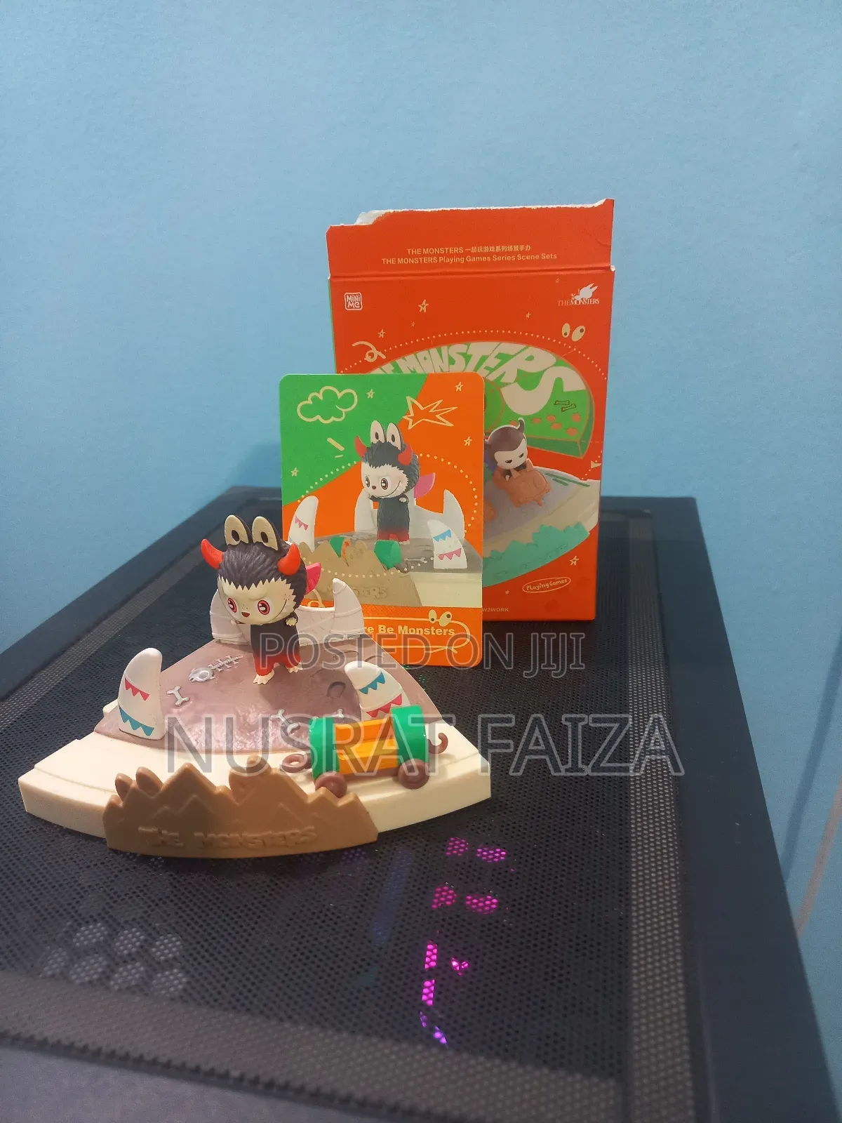 Original Popmart Labubu Scene Set