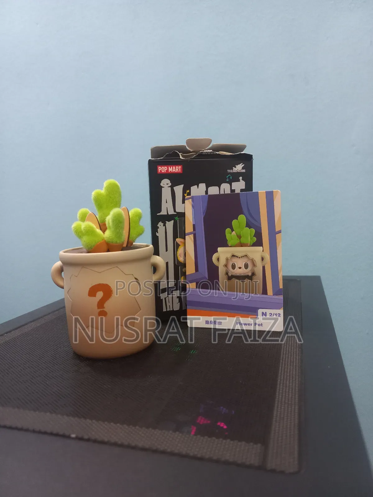 > Pop Mart Labubu "Flower Pot" Scene Set