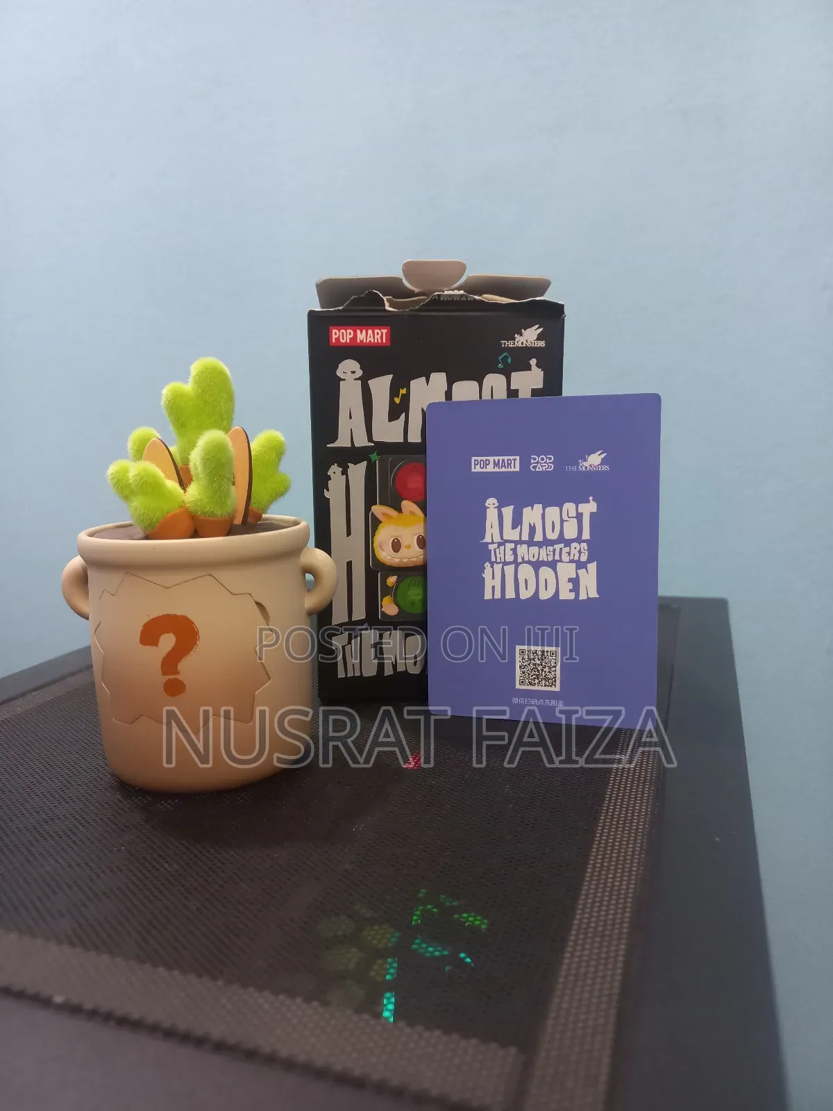 > Pop Mart Labubu "Flower Pot" Scene Set