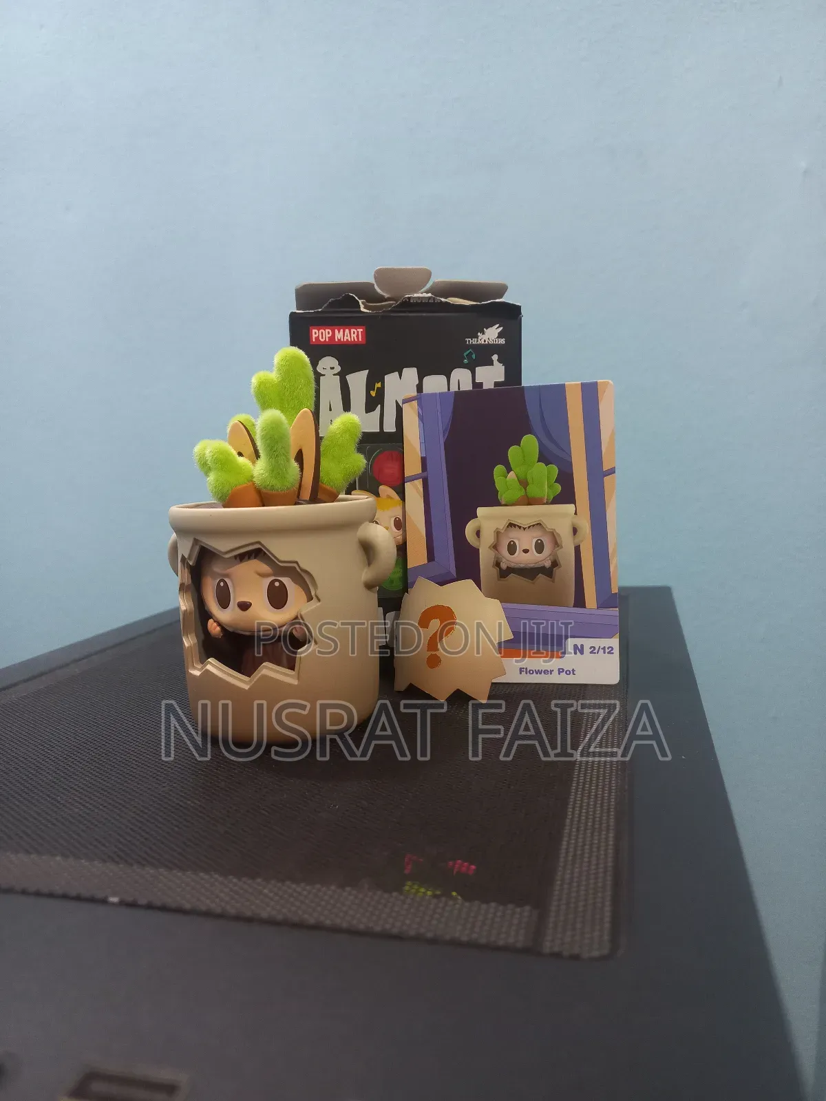 > Pop Mart Labubu "Flower Pot" Scene Set