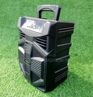 8" Bt Speaker Bluetooth Gts2137 With Microphone Led Lights