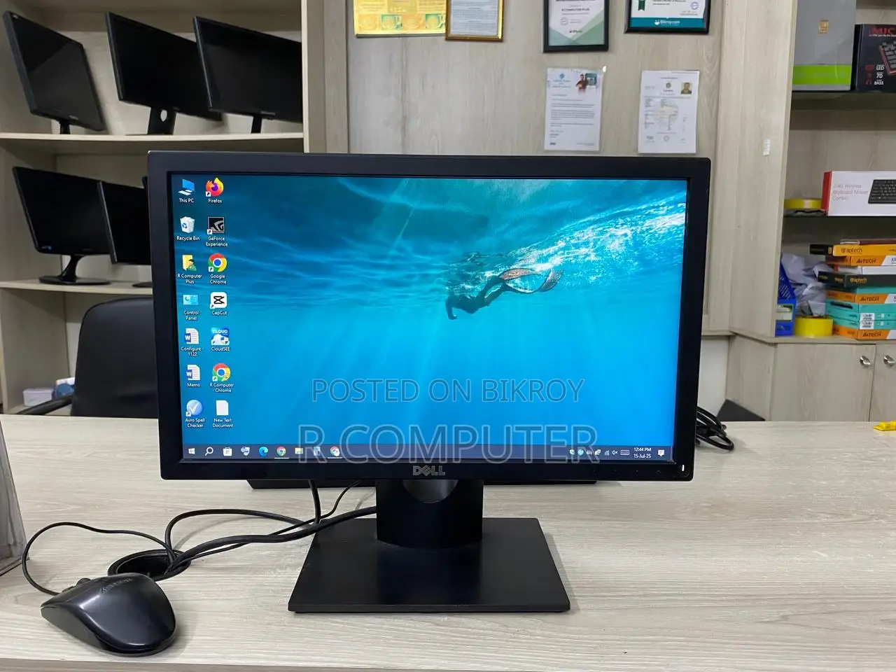 Desktop Computer 4GB Intel Core i3 SSD 128GB
