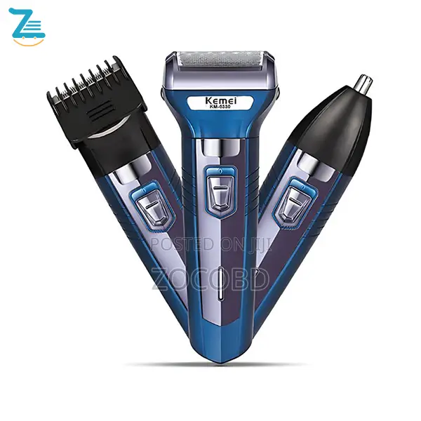 Kemei Km 6330 3 in 1 Hair Clipper Grooming Kit Trimmer