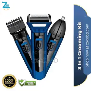 Kemei Km 6330 3 in 1 Hair Clipper Grooming Kit Trimmer