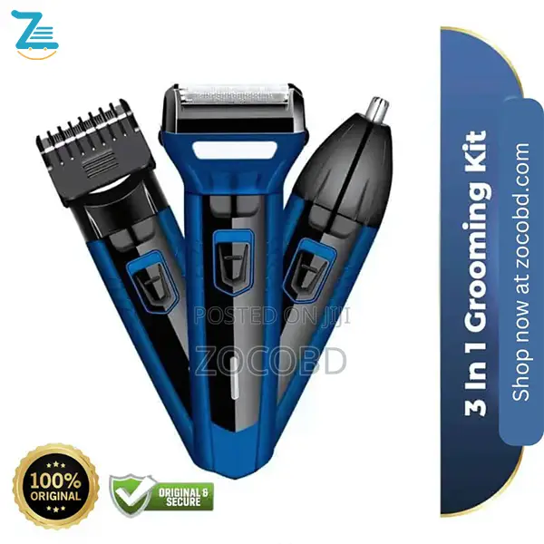 Kemei Km 6330 3 in 1 Hair Clipper Grooming Kit Trimmer