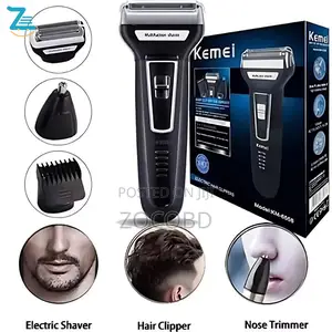 Kemei Km 6330 3 in 1 Hair Clipper Grooming Kit Trimmer