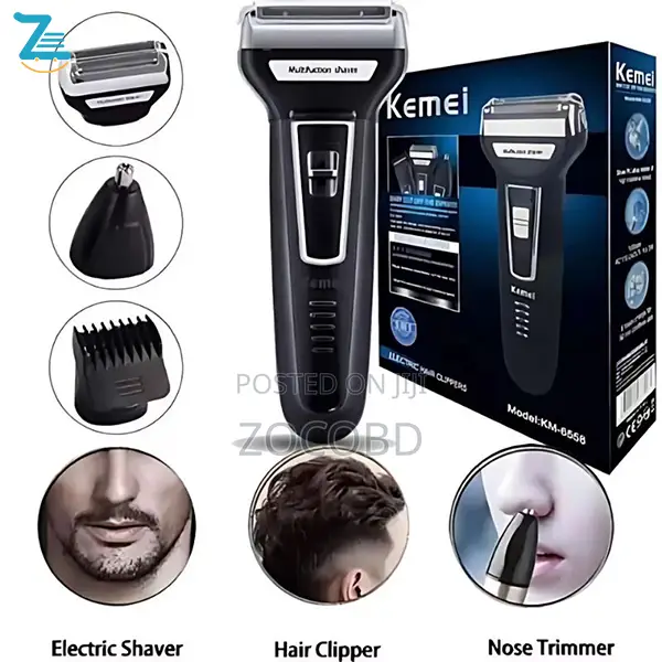 Kemei Km 6330 3 in 1 Hair Clipper Grooming Kit Trimmer