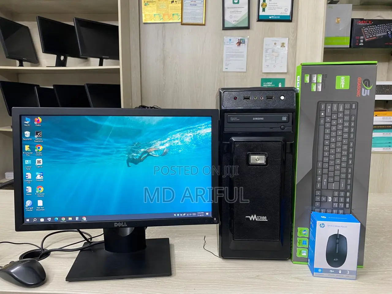 Desktop Computer 4GB Intel Core I5 HDD 500GB