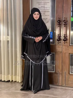 Tunisian Khimar+Borkha High Quality