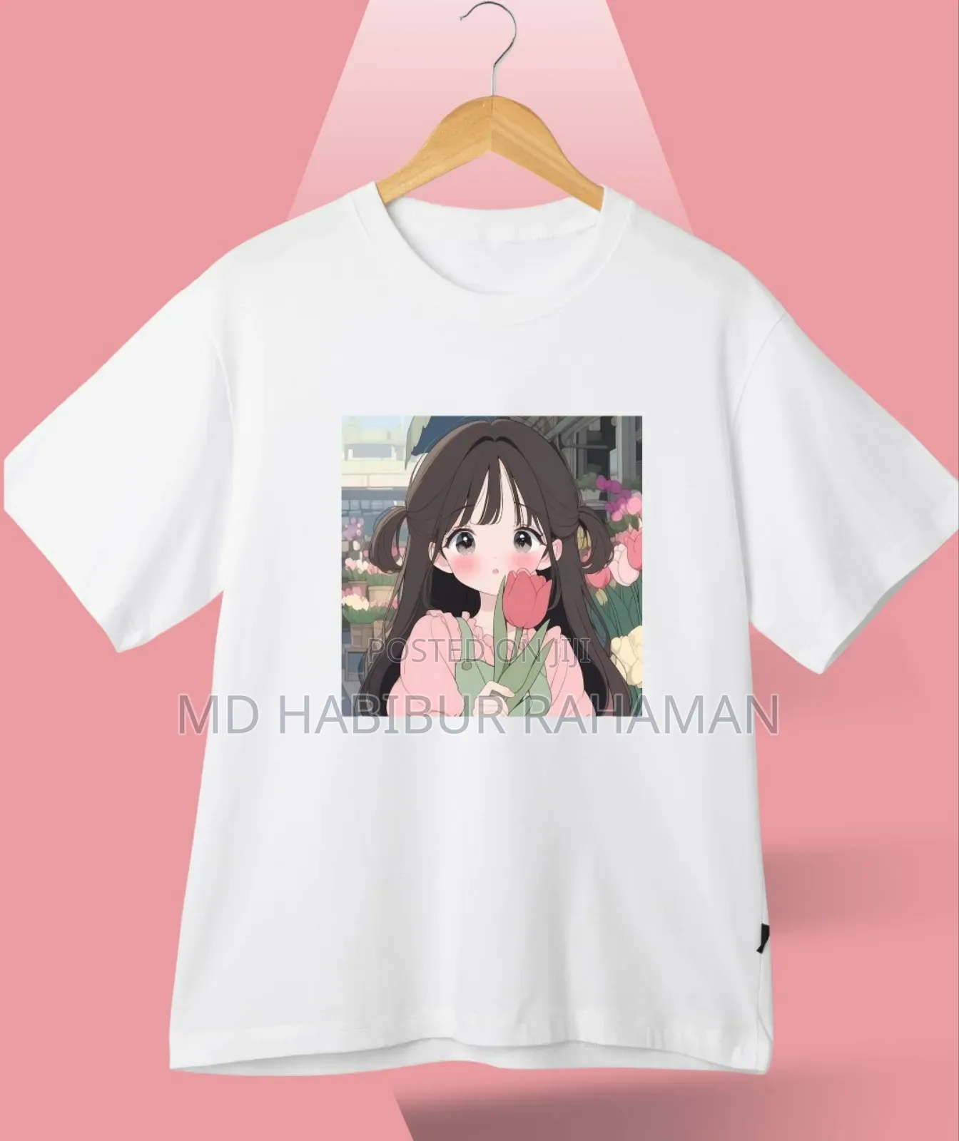 Ladies Premium Full Cotton Half Sleeve T-Shirt