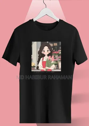 Ladies Premium Full Cotton Half Sleeve T-Shirt