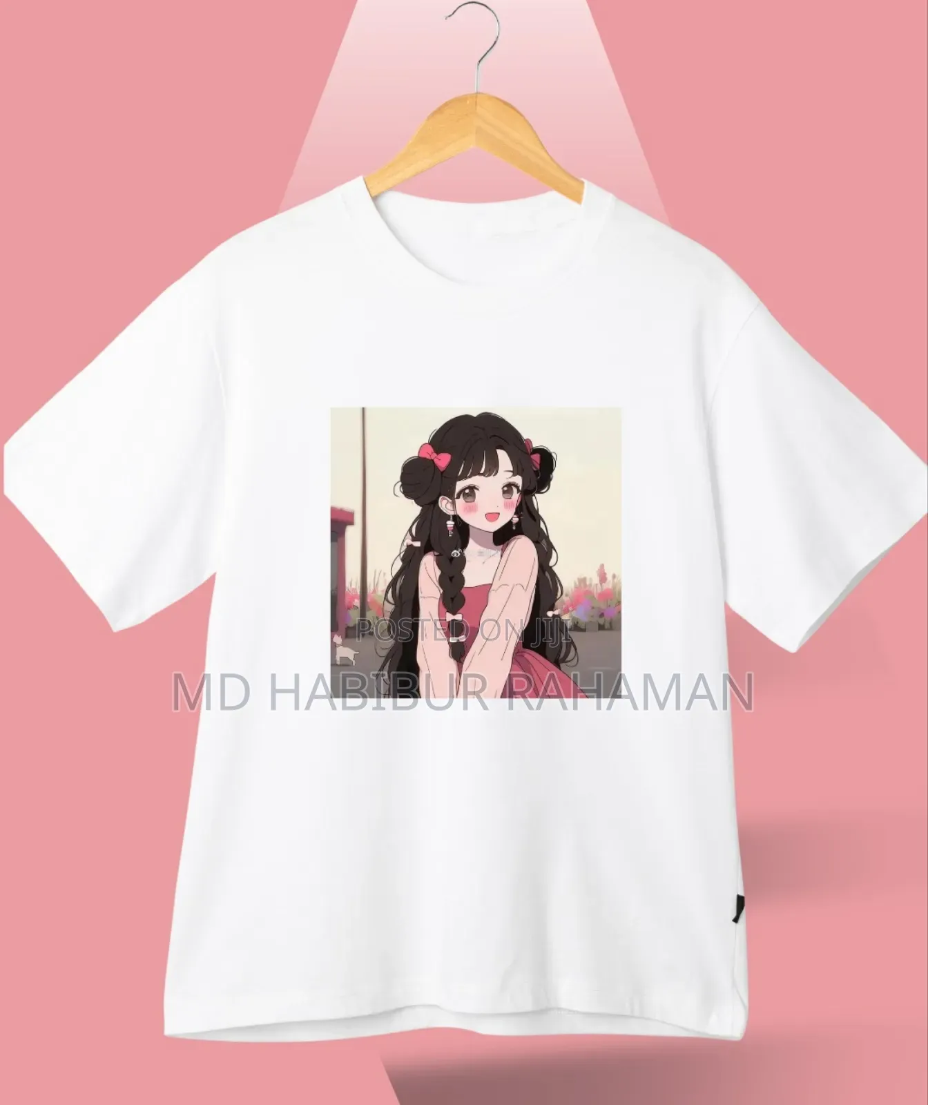 Ladies Premium Full Cotton Half Sleeve T-Shirt