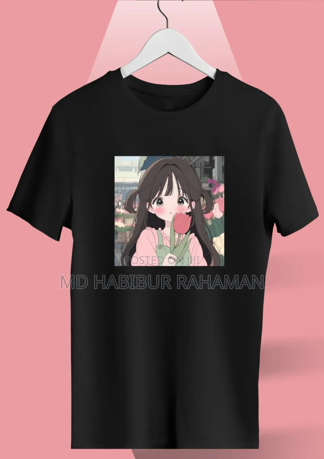 Ladies Premium Full Cotton Half Sleeve T-Shirt