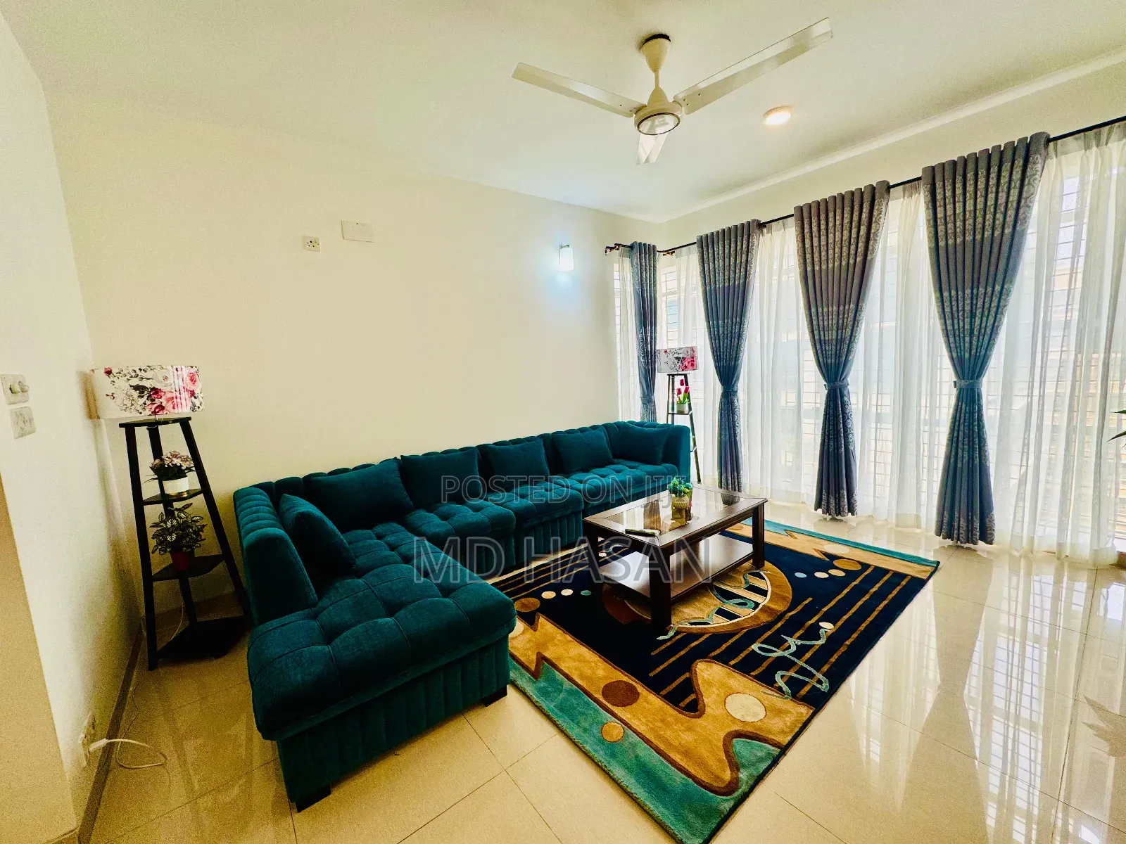 Furnished 3bdrm Apartment in Fully Furnished for rent