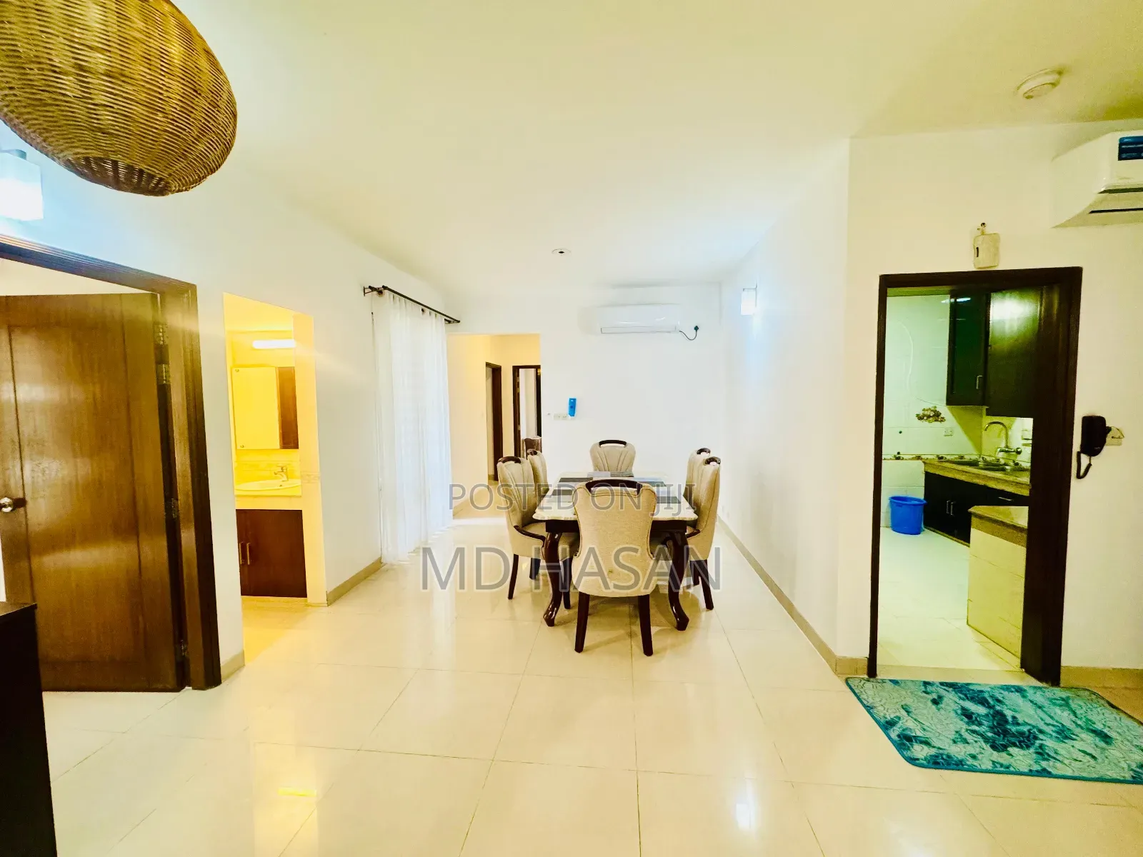 Furnished 3bdrm Apartment in Fully Furnished for rent