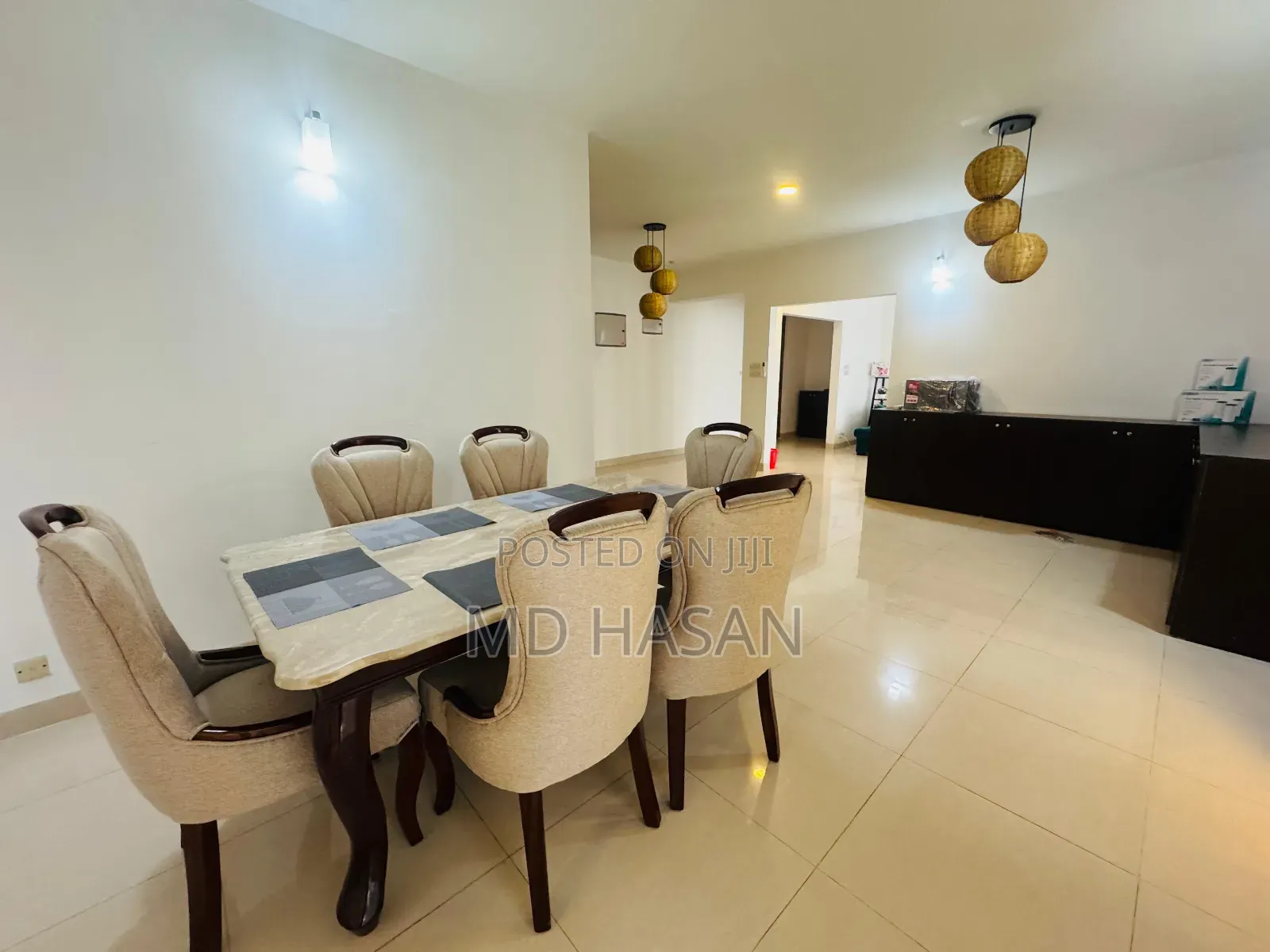 Furnished 3bdrm Apartment in Fully Furnished for rent
