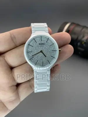 Photo - Rado Jubilee White Ceramic Watch – Round Dial