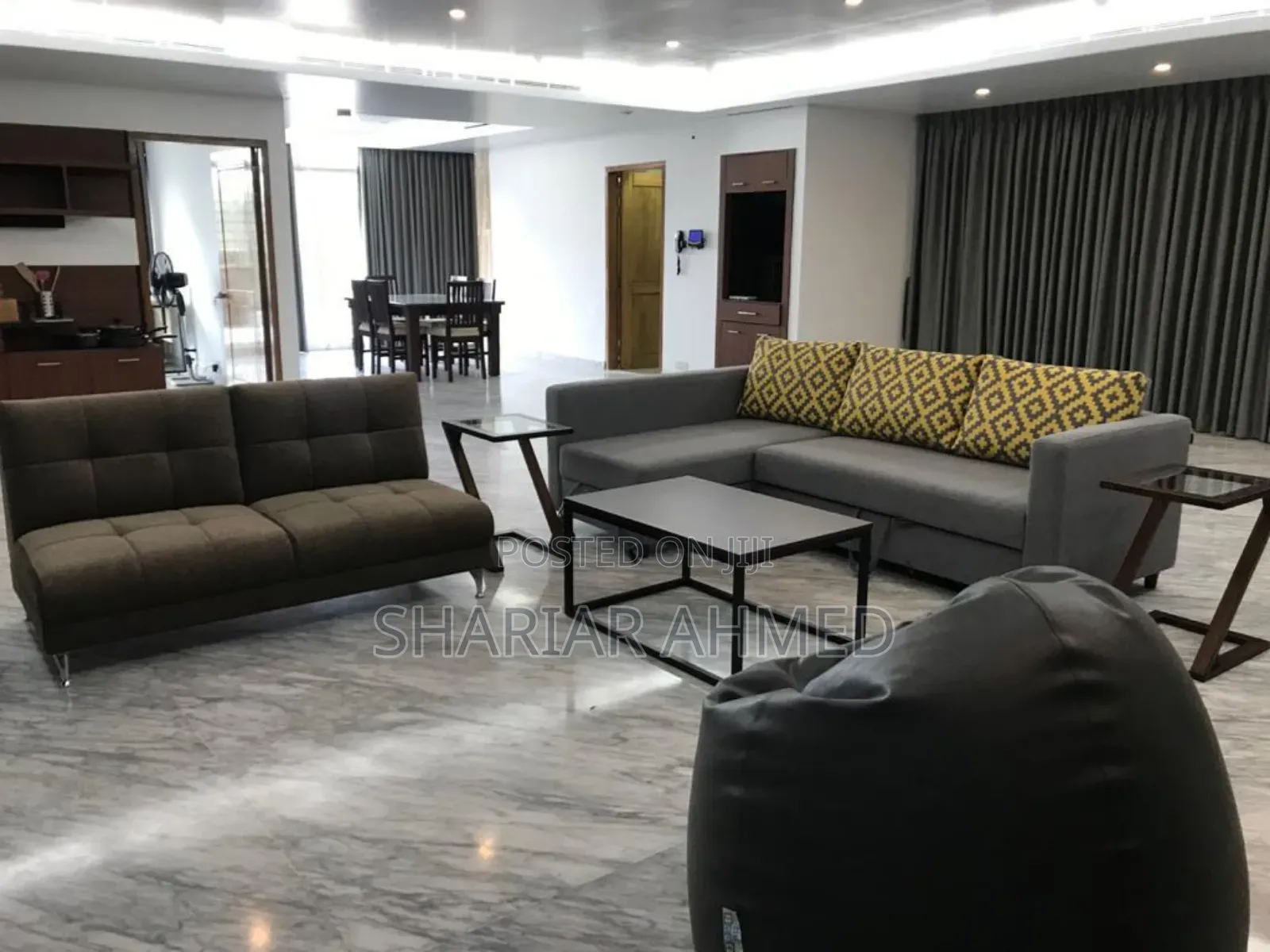 Furnished 3bdrm Apartment in Gulshan for rent